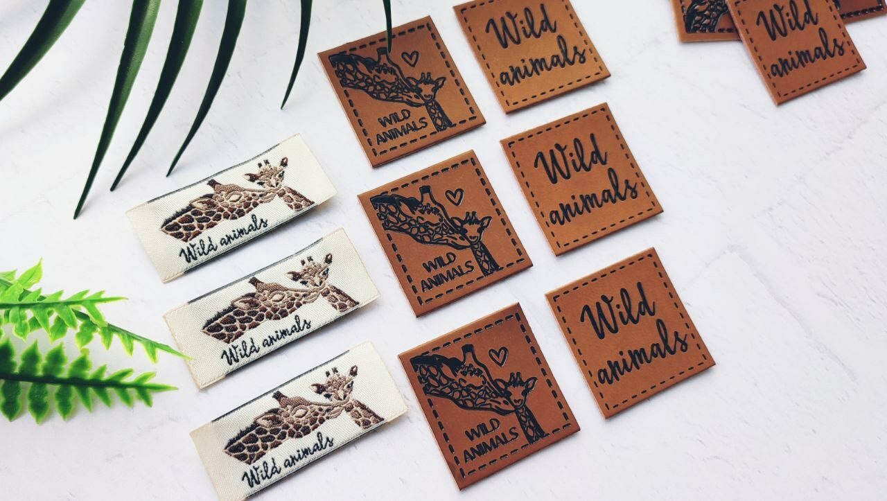 Текстильные этикетки, бирки, ярлыки и лейбы<br>